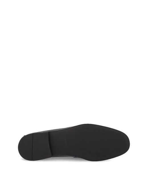 Frau White Deconstructed Leather Loafers for men