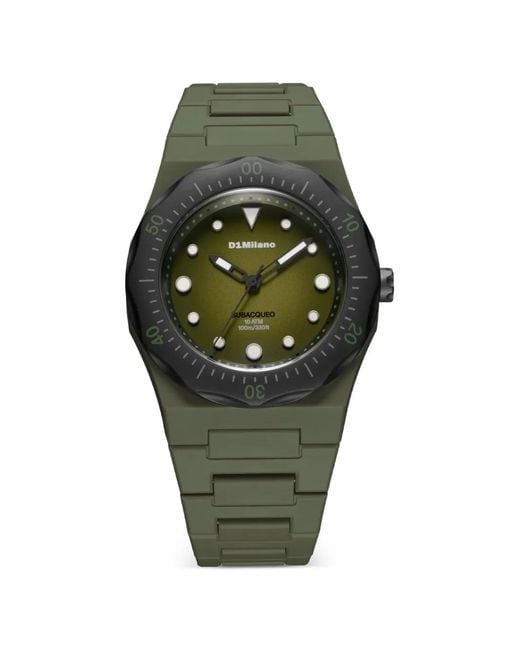 D1 Milano Green Subacqueo 40.5Mm Watch
