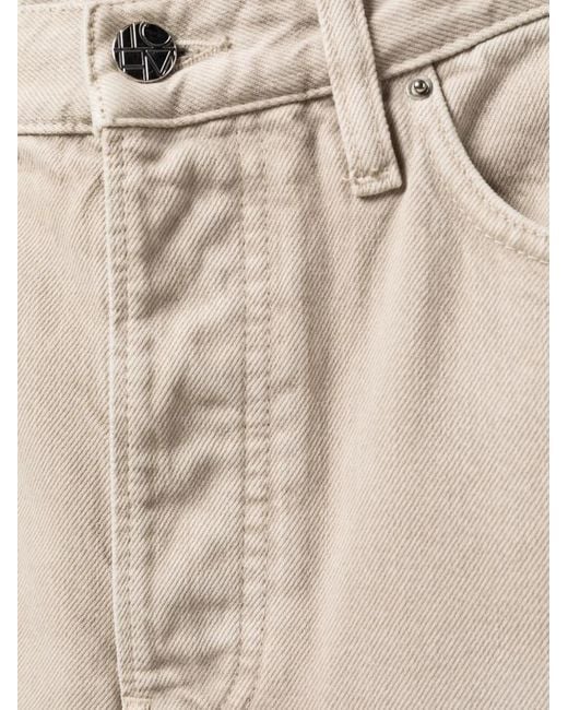 Totême Natural Twisted Seam Straight-Leg Jeans