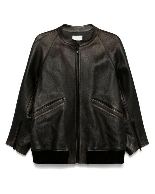 The Row Black Kengia Jacket