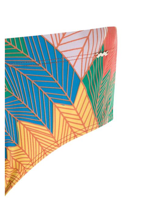 Amir Slama Multicolor Cocar Francês Print Trunks for men