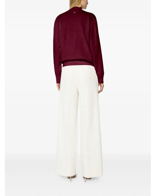 Genny Red Turtleneck Sweater
