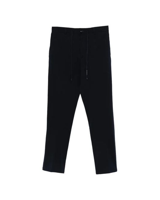 Circolo 1901 Black Drawstring Trousers for men