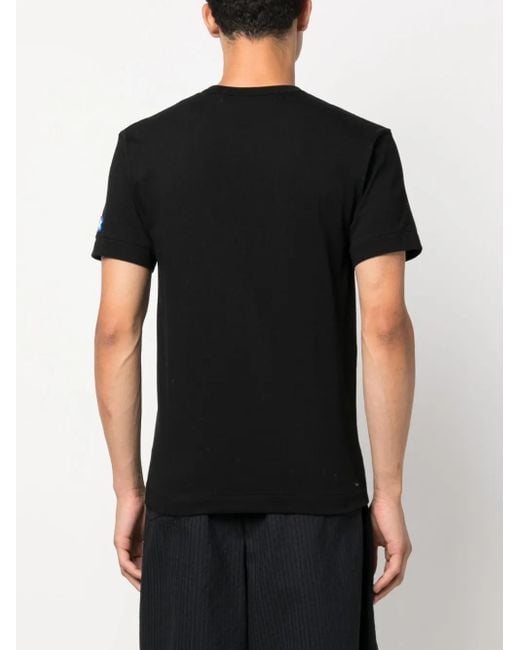 COMME DES GARÇONS PLAY Black The Artist Invader T-Shirt for men