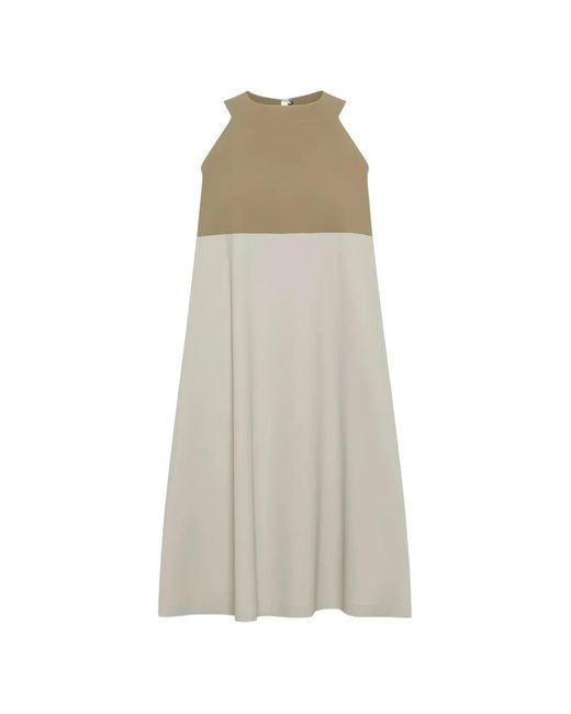 Rrd Natural Colour-Block Mini Dress
