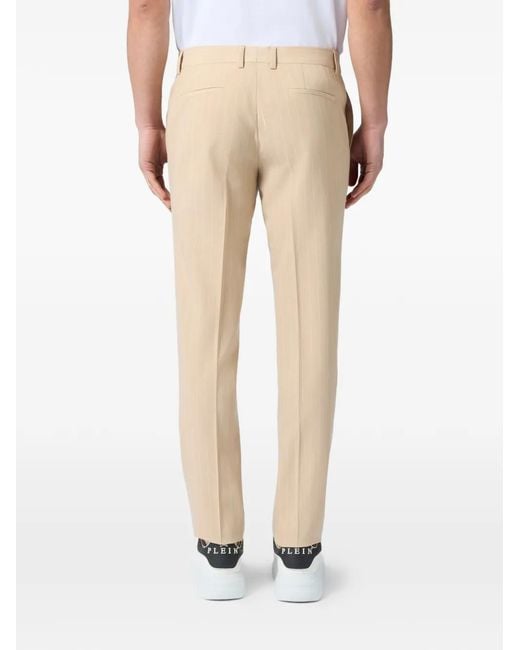 Philipp Plein Natural Joy Fit Trousers Pinstripe Tennis for men