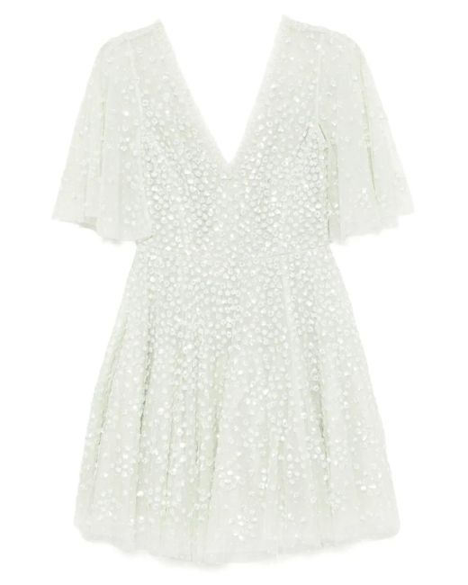 Needle & Thread Leila Jurk in het White