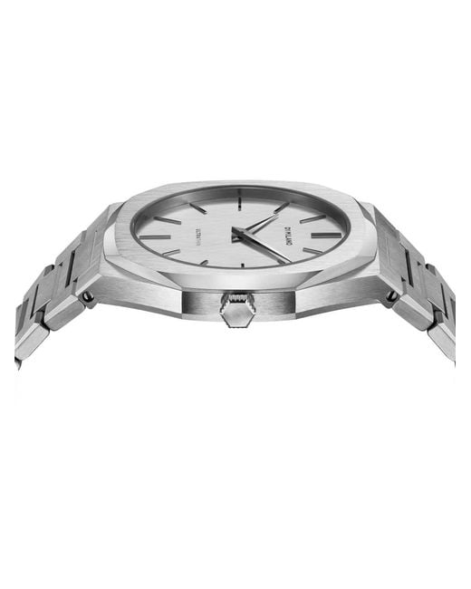 D1 Milano Gray Ultra Thin Linen 40Mm