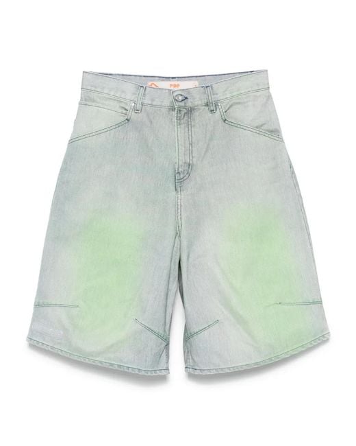 PDF Blue Denim Shorts for men