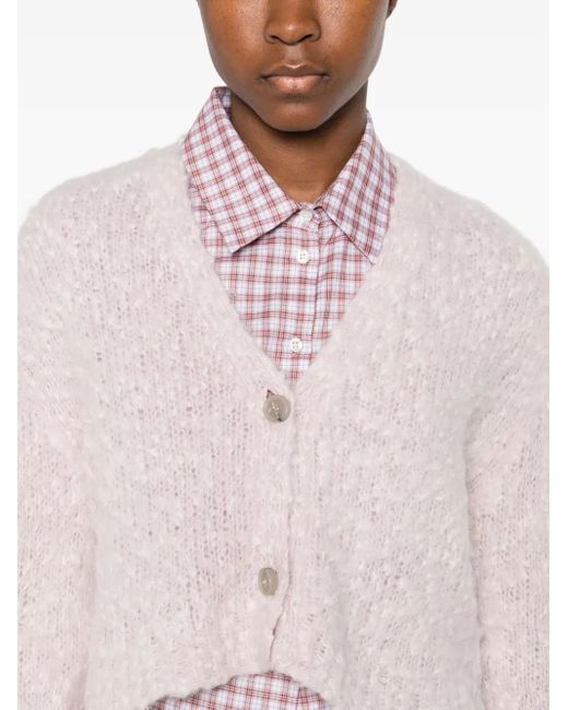 MARNI クロップド カーディガン Marni ダメージ クロップド