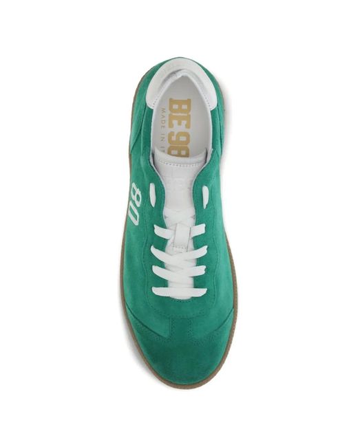 Baskets Harvard 1 À Patch Logo Be980 en coloris Green
