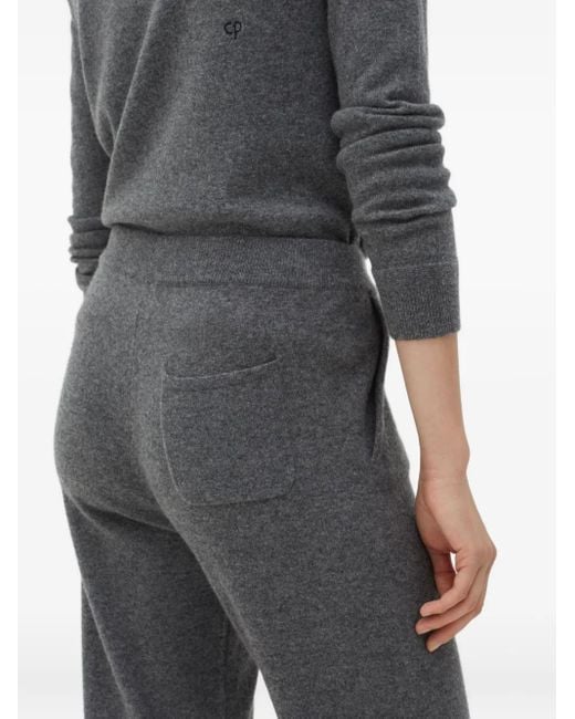 Chinti & Parker Gray Drawstring Knitted Trousers