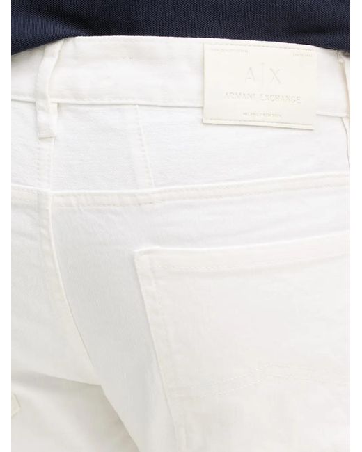 ARMANI EXCHANGE Blue Skinny-Fit Jeans for men