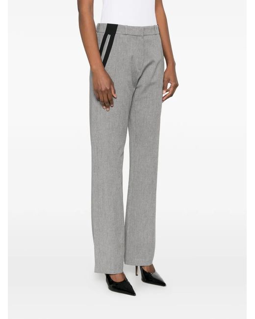 Coperni Gray Contrast Panel Trousers