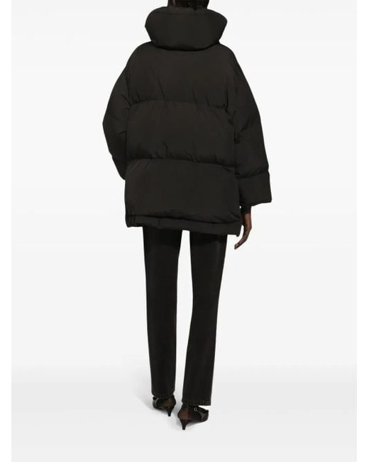 Dolce & Gabbana オーバーサイズ パデッドジャケット Black
