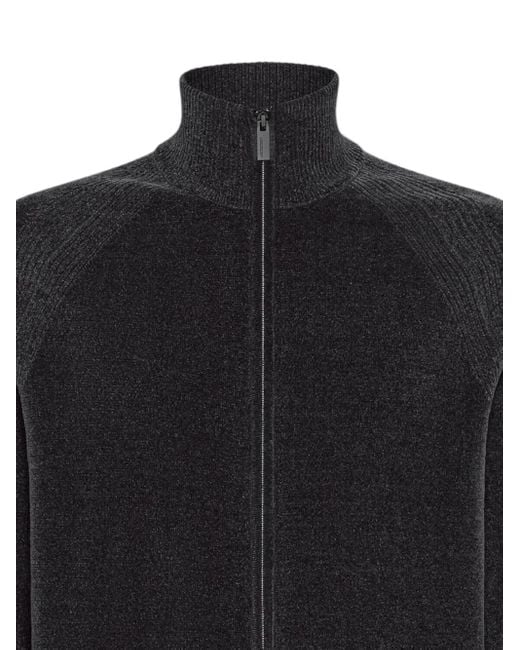 Rrd Black Full-Zip Sweater for men