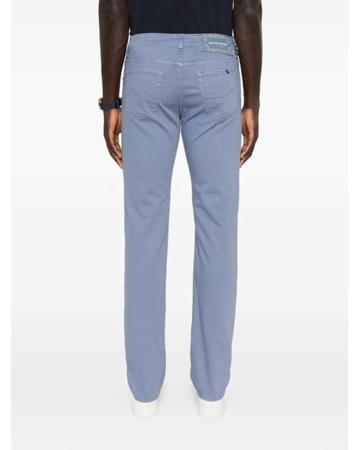 Jacob Cohen Blue Bard Five-Pocket Jeans for men