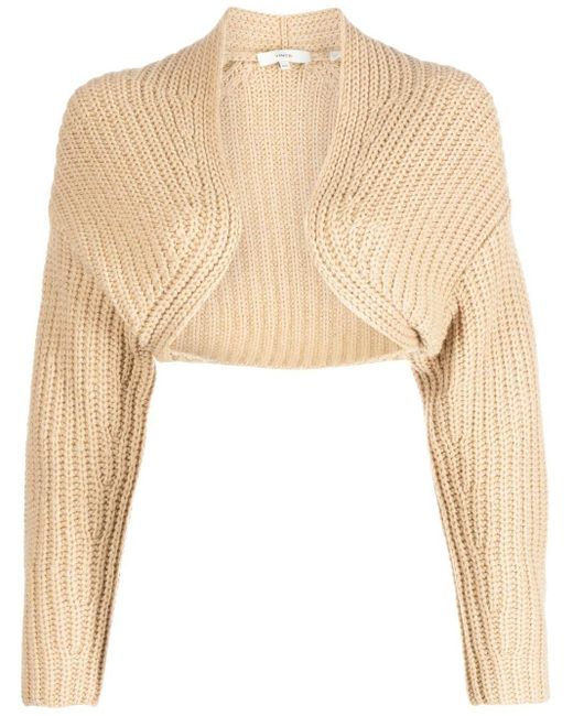 vince cropped cardigan