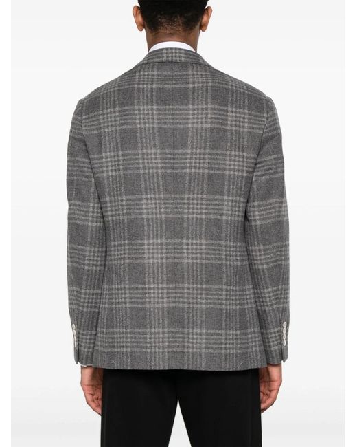 Brunello Cucinelli Gray Jacket My4377Btd_C006 for men