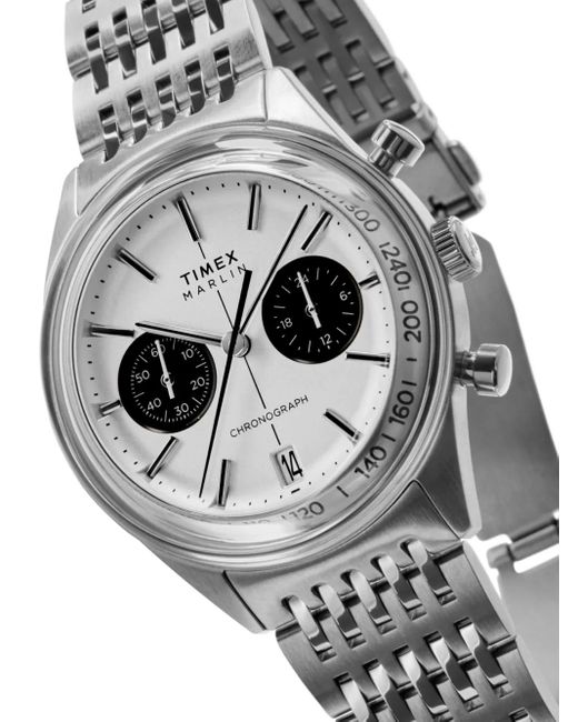 Timex White Marlin Jet Chronograph 40Mm for men