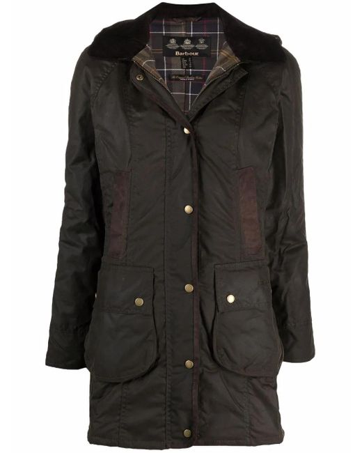 Barbour Black Cotton Jacket