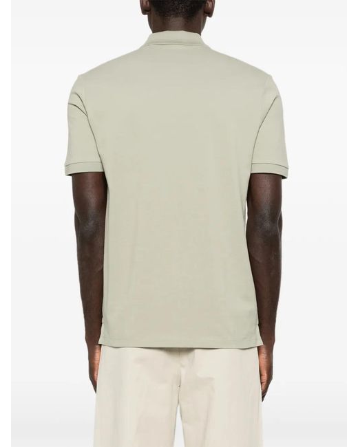HUGO White Short-Sleeve Polo Shirt for men