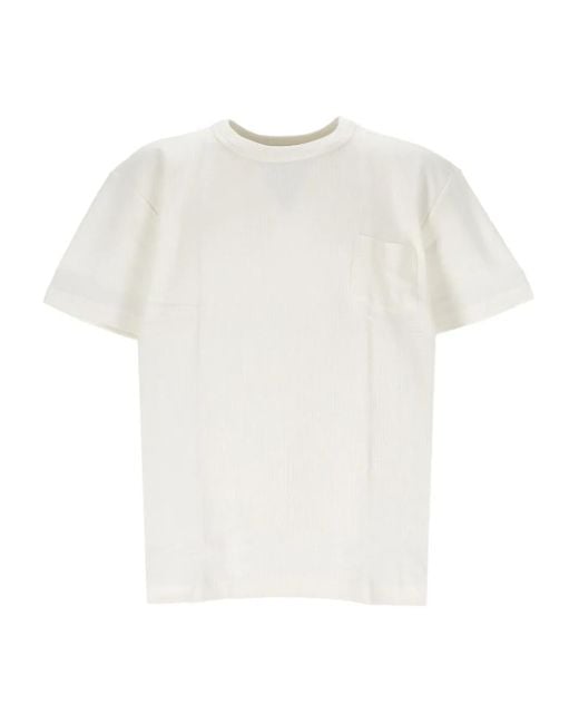 Howlin' By Morrison T-Shirt Met Zakdetail in het White voor heren