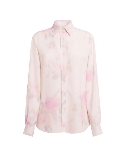 Moschino Pink Printed Shirt