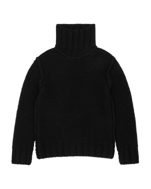 Pull En Laine À Col Roulé MM6 by Maison Martin Margiela pour homme en coloris Black