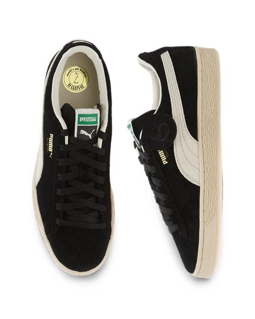 PUMA Black Suede Charles F. Stead I Sneakers