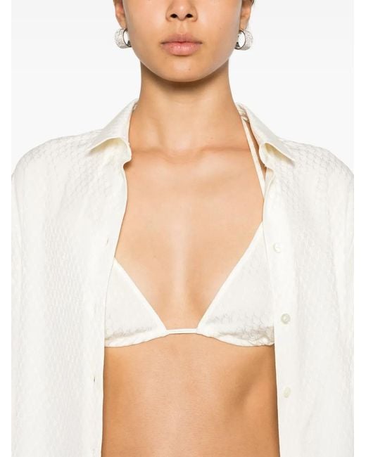 Gucci White `` Top