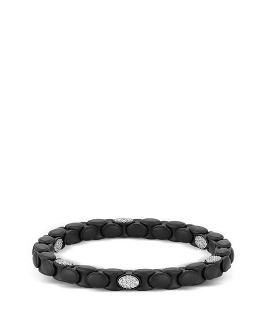 ’ROBERTO DEMEGLIO Black Anaconda Diamond Bracelet
