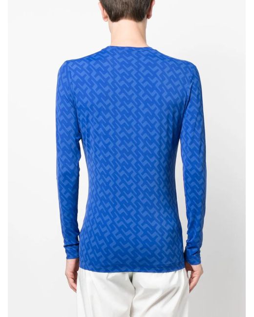 J.Lindeberg Blue Thor Long-Sleeve Top for men