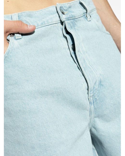 Nanushka Novan Jeans-Shorts in Blue für Herren