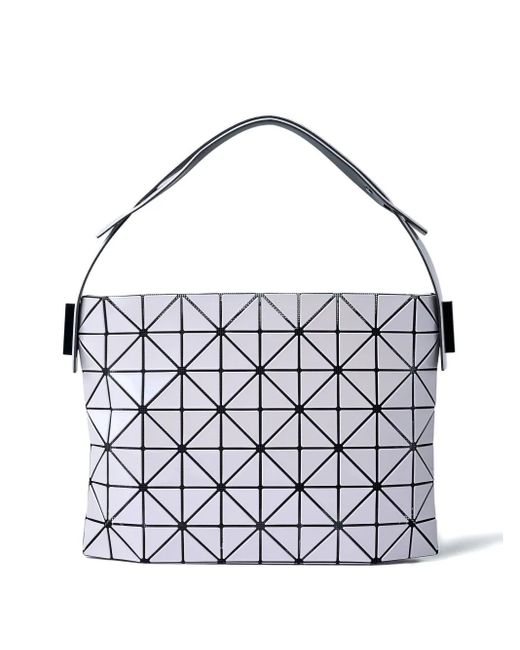 Issey Miyake White Illusion Tote Bag