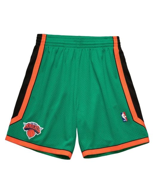 Mitchell & Ness Knicks 06 Authentic Shorts in het Green voor heren