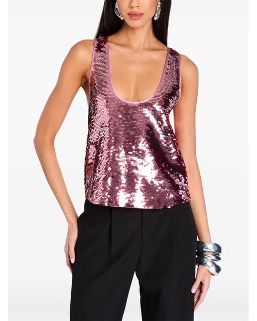 retroféte Red Mandy Tanktop