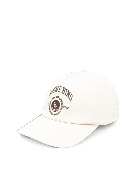 Anine Bing White Jeremy Hat