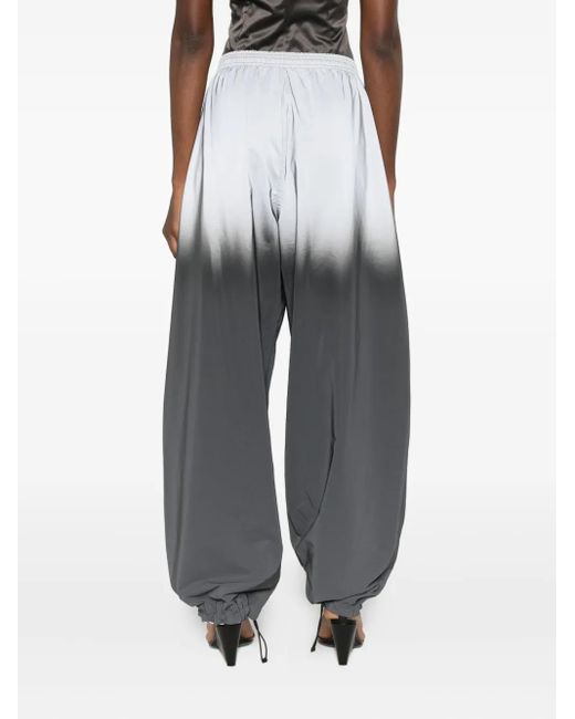 Alexander Wang Gray Reflective Track Pants