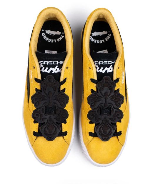 X Porsche Legacy Baskets En Daim PUMA pour homme en coloris Yellow