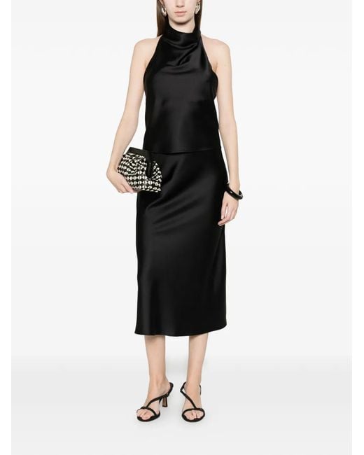 Imperial Black Halterneck Top