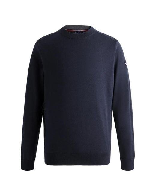 Fusalp Blue Joryn Crew-Neck Sweater for men