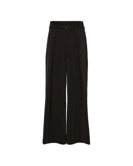 Club21 Black Bead-Embellished Trousers