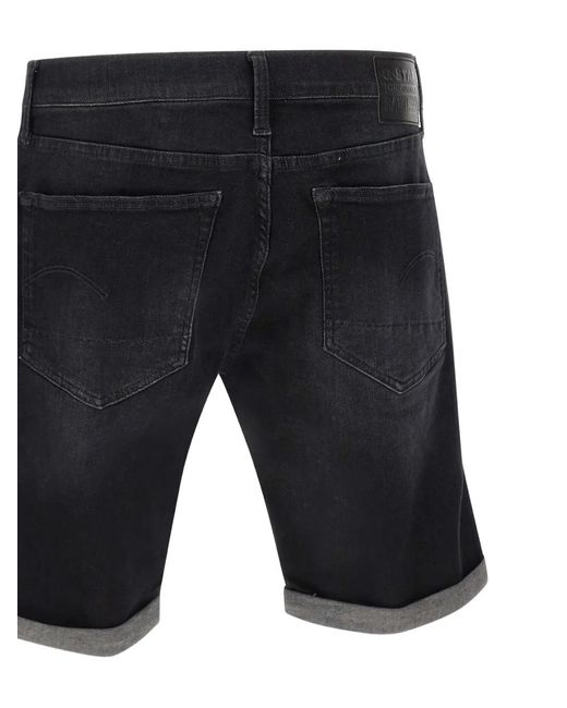 G-Star Blue Short 3301 À Cinq Poches for men