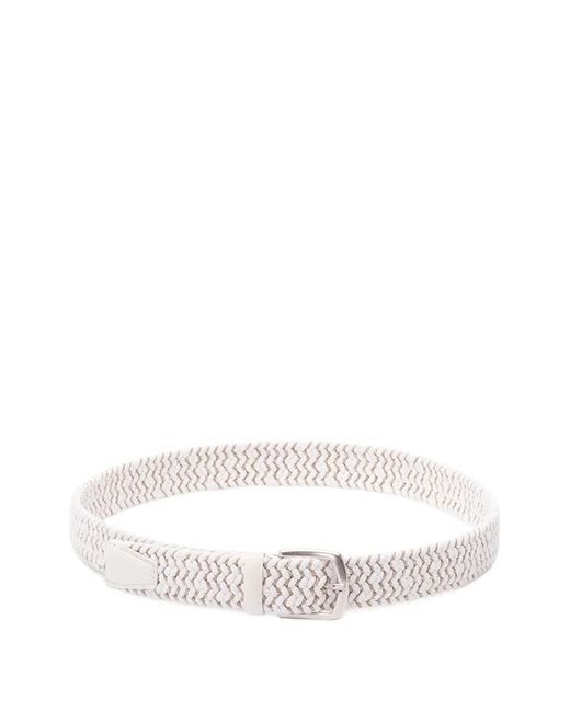 Orciani White St. Topez Elast Belt for men