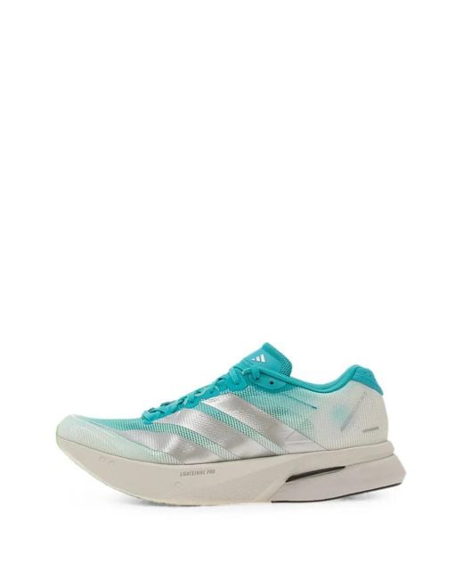 Adidas Blue Adizero Boston 13 Running Shoes