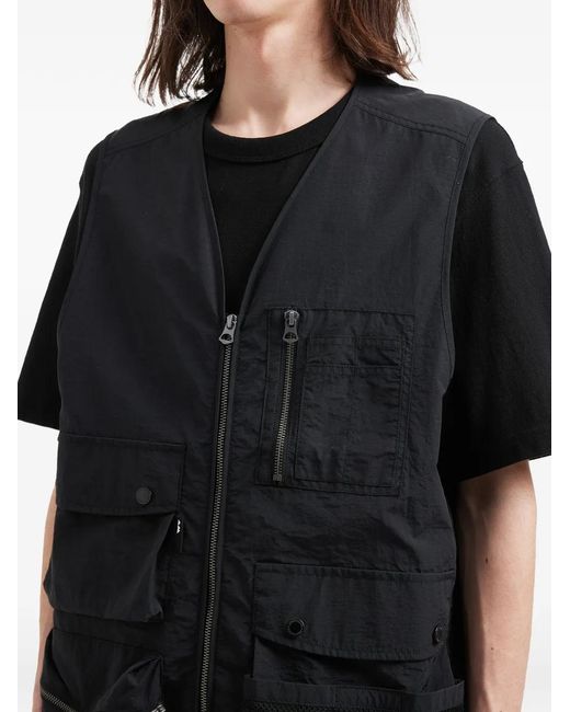 Chaleco Con Bolsillo Con Cremallera AFTERMATHS de hombre de color Blue