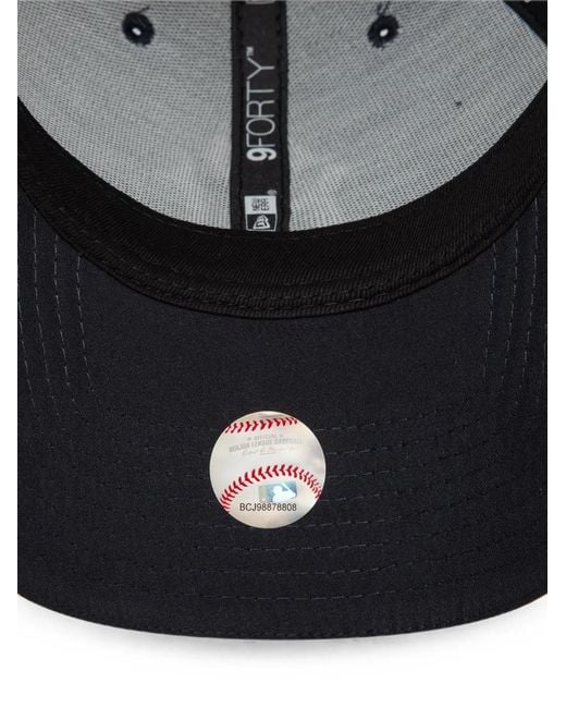 KTZ Blue 9Forty Neyyan Logo-Embroidered Cap for men