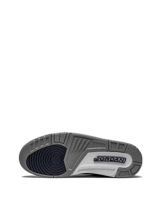 Nike Blue Air 3 Retro "Georgetown" Sneakers