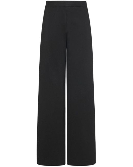 Pantalon en coton stretch à coupe droite Rosetta Getty en coloris Black